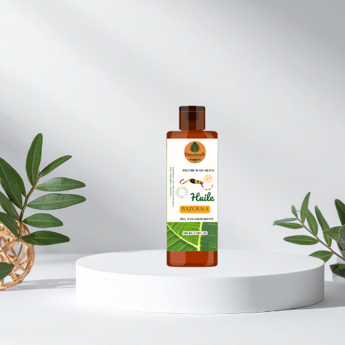 Huile BAZOUKA : AGRANDISSEMENT GÉNITAL DE L'HOMME 100% BIO