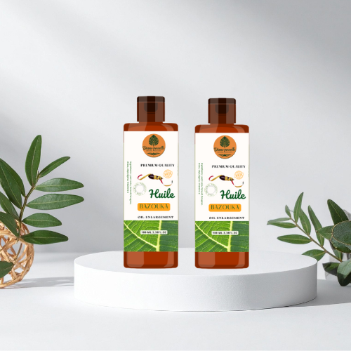 PACK DE 3 HUILE  BAZOUKA : AGRANDISSEMENT GÉNITAL DE L'HOMME 100