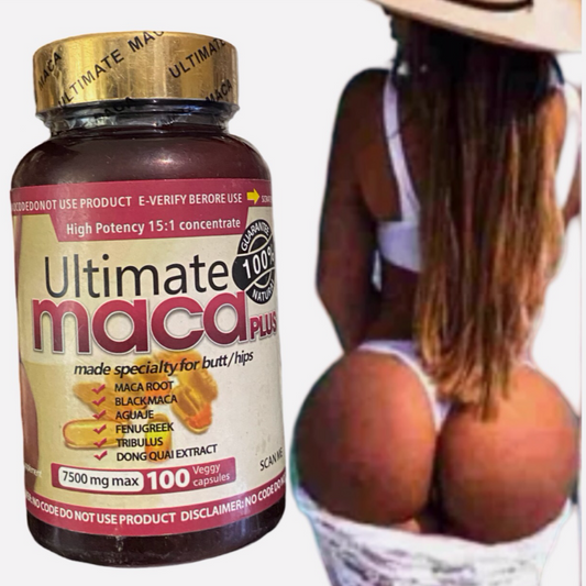 GROSSIR FESSES ET HANCHES ULTIMATE MACA PLUS 120 PILULES