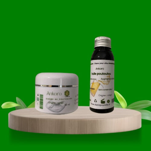 DUO ANKORO POUTOULOU CRÈME & POUDRE