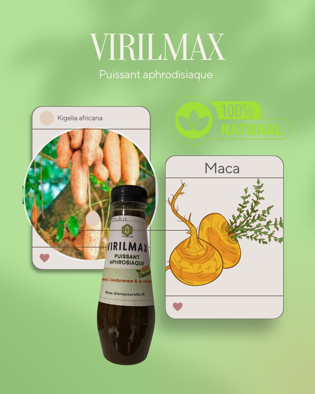 VIRILMAX PUISSANT APHRODISIAQUE NATUREL